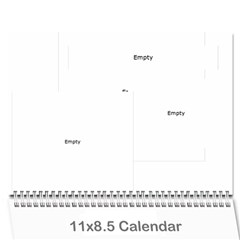 calendar 2025 - Wall Calendar 11  x 8.5  (12-Months)
