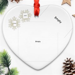 2011 Christmas - Heart Ornament (Two Sides)