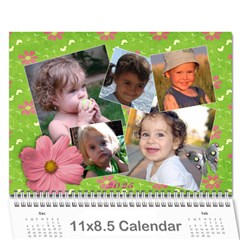 Pinky Green 2025 Calendar