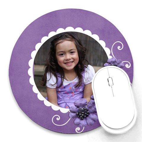 Round Mousepad Front