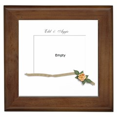 Framed Tile- Wedding