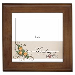 Framed Tile- Unchanging Love