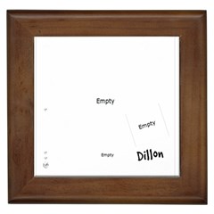Framed Tile - Baby Boy