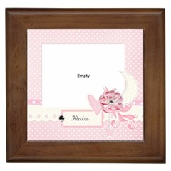Framed Tile- Precious Baby Girl