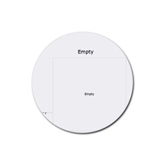 Pretty Grey Custom Round Drink Coaster - Rubber Round Coaster (4 pack) Pretty Grey Custom Round Drink Coaster - Rubber Round Coaster (4 pack)