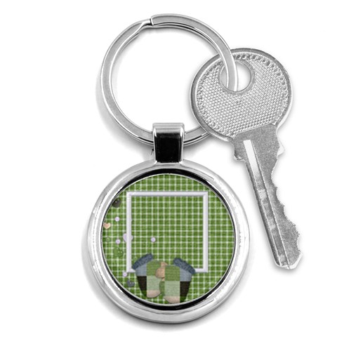 Blustery Day Key Chain 1 By Lisa Minor Front