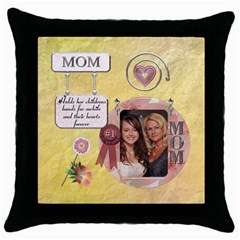 Mom Throw Pillow Case (5 styles) - Throw Pillow Case (Black) Mom Throw Pillow Case (5 styles) - Throw Pillow Case (Black)