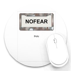 No Fear Round Mousepad