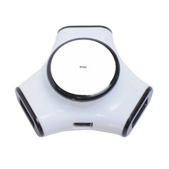 Flower Design Usb 3 Port