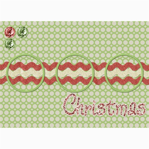 Marti Xmas By Tania 7 x5  Photo Card - 5
