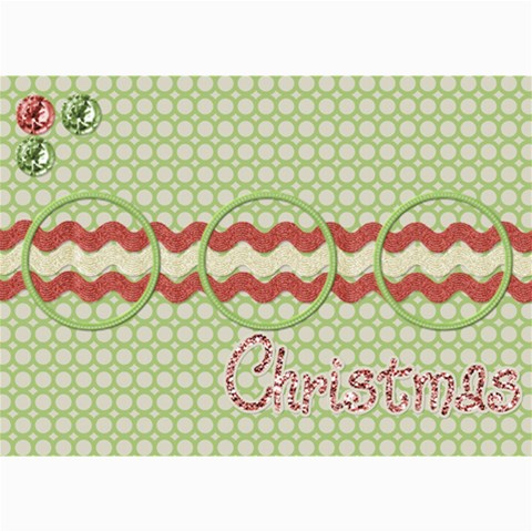 Marti Xmas By Tania 7 x5  Photo Card - 9