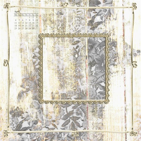 Scrapbook Page Calender 2011 8 X 8 Quickpages By Catvinnat 8 x8  Scrapbook Page - 4