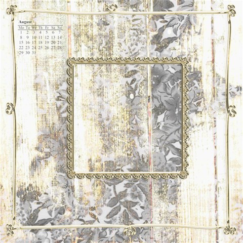 Scrapbook Page Calender 2011 8 X 8 Quickpages By Catvinnat 8 x8  Scrapbook Page - 8
