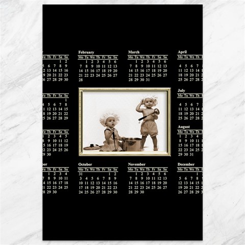 2011  Calendar 18  X 12 Canvas By Catvinnat 11.88 x17.36  Canvas - 1