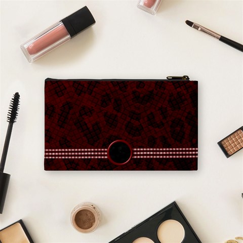 Love Small Cosmetic Bag By Lisa Minor Back