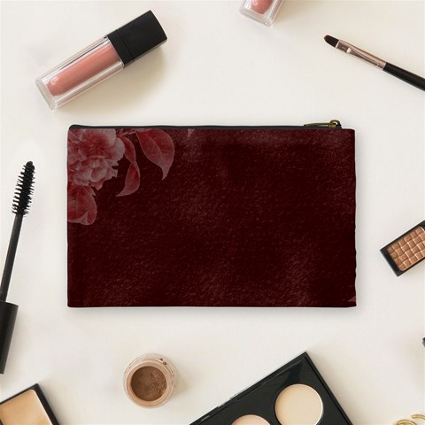 Love Medium Cosmetic Bag By Lisa Minor Back