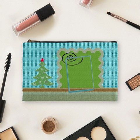 Christmas Cosmetic Bag Front
