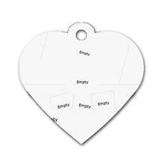 Best Friends Forever Heart Dog Tag