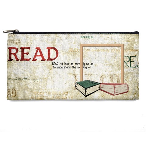 A Good Read Pencil Case By Lisa Minor Front