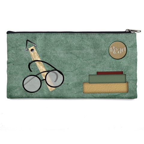 A Good Read Pencil Case By Lisa Minor Back