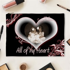 All of my Heart Extra Large Cosmetic Bag - Cosmetic Bag (XL)