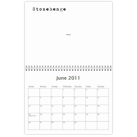 2011 Calendar By Susan Jun 2011