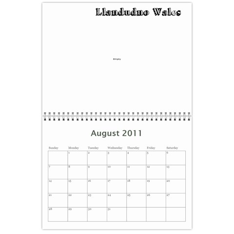 2011 Calendar By Susan Aug 2011