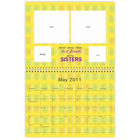 Calender 2011 By Naomi May 2011