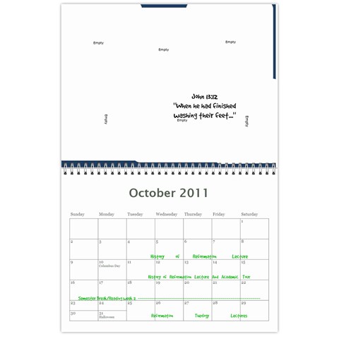 Calendarb By Raquel Oct 2011