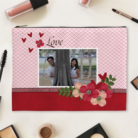Xl Cosmetic Bag Front