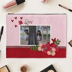XL Cosmetic Bag- Love is in the Air - Cosmetic Bag (XL)