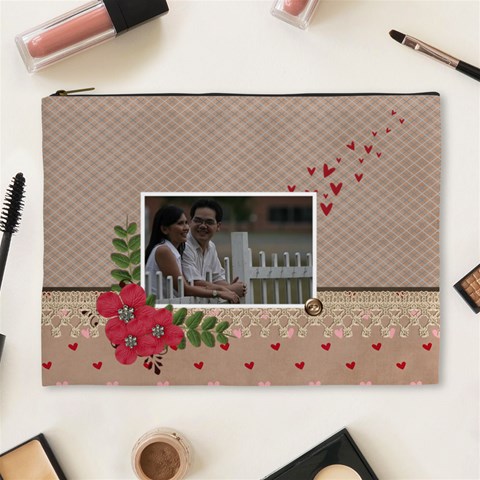 Xl Cosmetic Case Front