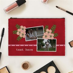 Large- Cosmetic Bag Love1 - Cosmetic Bag (Large)