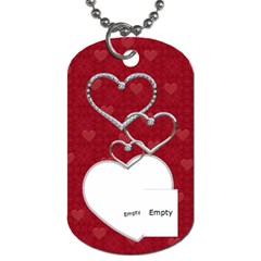 Lotsa Love 1-Sided Dog Tag - Dog Tag (One Side) Lotsa Love 1-Sided Dog Tag - Dog Tag (One Side)