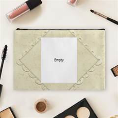 Damask Marble Large Cosmetic Bag - Cosmetic Bag (Large)