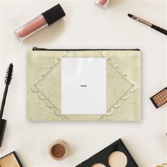 Damask Wedding Medium Cosmetic Bag - Cosmetic Bag (Medium)