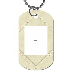 Damask Marble double sided dogtag - Dog Tag (Two Sides)