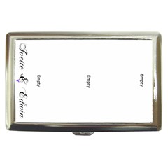 Purple Love Money Case With Gold Swirls