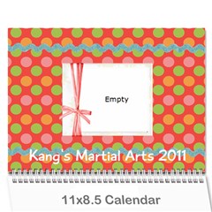 kangs 2011 - Wall Calendar 11  x 8.5  (12-Months)