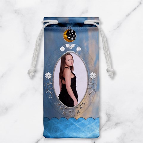 Moon And Stars Jewelry/glasses Case By Lil Back