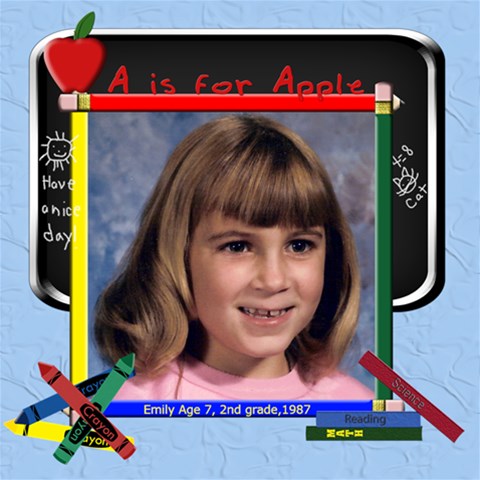 School Days Scrapbook Pages 12x12 By Chere s Creations 12 x12  Scrapbook Page - 1
