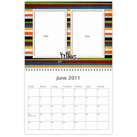 2011 Calendar By Dimplzz Jun 2011