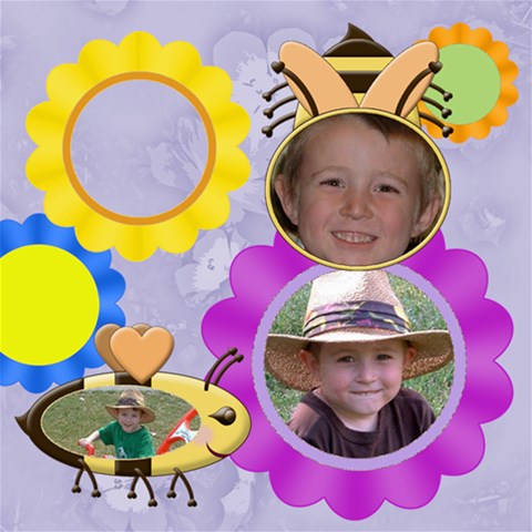 Grandma s Loves Her Sweet Honey Bees 8x8 By Chere s Creations 8 x8  Scrapbook Page - 23