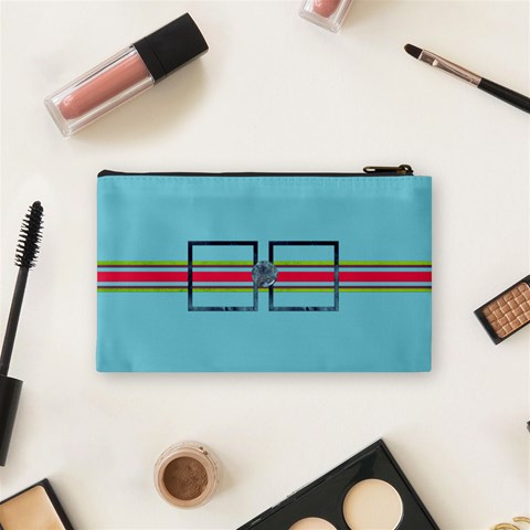 Tye Dyed Small Cosmetic Bag 1 By Lisa Minor Back