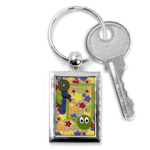 Primary Cardboard Keychain 1 By Lisa Minor Front