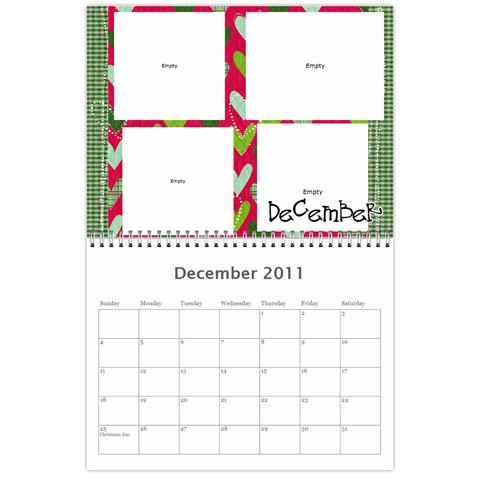 Mema Calendar By Harmony Dec 2011