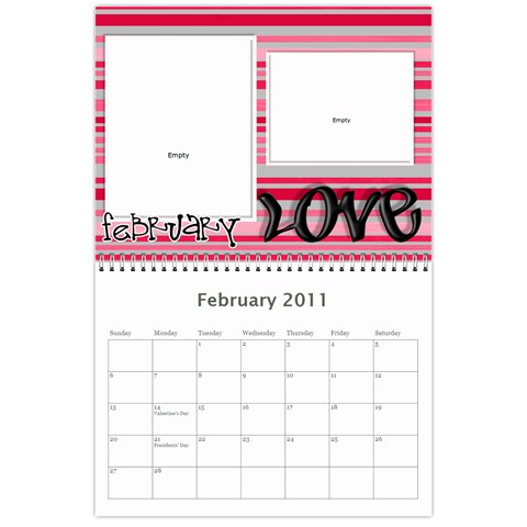 Mema Calendar By Harmony Feb 2011