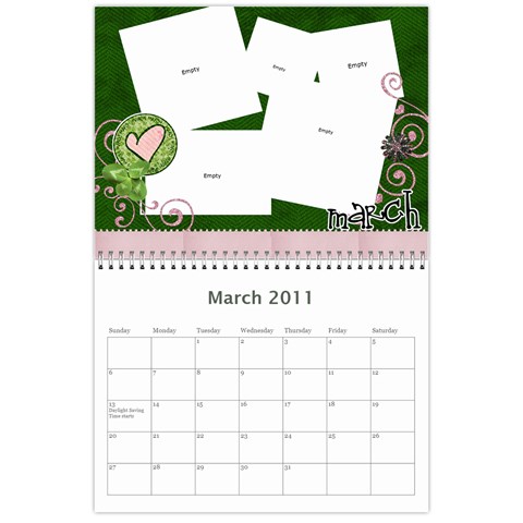 Mema Calendar By Harmony Mar 2011