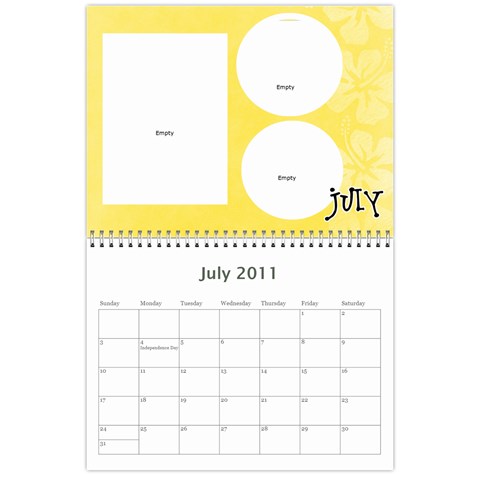 Mema Calendar By Harmony Jul 2011
