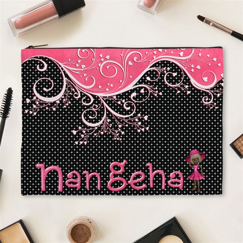 Cosmetic Bag Two By Nan Geha Front